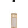 Lampada a soffitto in bambù - Lampada a sospensione stile Boho Bali - Lawan image 7