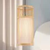 Lampada a soffitto in bambù - Lampada a sospensione stile Boho Bali - Lawan image 7