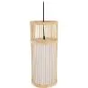 Lampada a soffitto in bambù - Lampada a sospensione stile Boho Bali - Lawan image 7