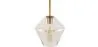 Lampada a soffitto in cristallo - Lampada a sospensione dal design a diamante - Alon image 7