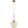 Lampada a soffitto in cristallo - Lampada a sospensione dal design a diamante - Alon image 7