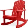 Sedia da esterno con braccioli - Sedia da giardino - Adirondack - Sedia a dondolo in legno - Adirondack image 7