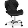 Sedia da ufficio con ruote - Sedia da scrivania girevole - Rivestita in similpelle - Wito image 7