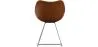 Sedia da pranzo con braccioli - Similpelle - PU - Stylix - Nero - Clun image 7