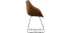 Sedia da pranzo con braccioli - Similpelle - PU - Stylix - Nero - Clun image 7