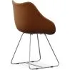 Sedia da pranzo con braccioli - Similpelle - PU - Stylix - Nero - Clun image 7