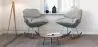 Sedia a Dondolo Imbottita - Design Scandinavo - Ruma image 7