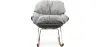 Sedia a Dondolo Imbottita - Design Scandinavo - Ruma image 7