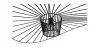 Lampadario - Lampada a Sospensione Design Pamela - 100cm - Vertical image 7