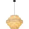 Lampada a soffitto in legno - Lampada a sospensione in stile Boho Bali - Aura image 7