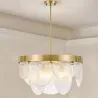Lampada a Soffitto a Dischi di Cristallo - Lampada a Sospensione - Luna image 7