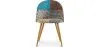 Sedia da pranzo imbottita in patchwork - Stile scandinavo - Patty image 7