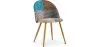 Sedia da pranzo imbottita in patchwork - Stile scandinavo - Patty image 7