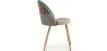 Sedia da pranzo imbottita in patchwork - Stile scandinavo - Patty image 7