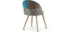 Sedia da pranzo imbottita in patchwork - Stile scandinavo - Patty image 7