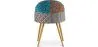 Sedia da pranzo imbottita in patchwork - Stile scandinavo - Patty image 7