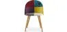 Sedia da pranzo imbottita in patchwork - Stile scandinavo - Ray image 7