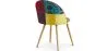 Sedia da pranzo imbottita in patchwork - Stile scandinavo - Ray image 7
