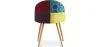 Sedia da pranzo imbottita in patchwork - Stile scandinavo - Ray image 7