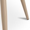 Sedia da pranzo imbottita in patchwork - Stile scandinavo - Evelyne  image 7