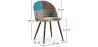 Sedia da pranzo imbottita in patchwork - Stile scandinavo - Patty image 7