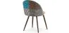 Sedia da pranzo imbottita in patchwork - Stile scandinavo - Patty image 7