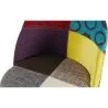 Sedia da pranzo imbottita in patchwork - Stile scandinavo - Ray image 7