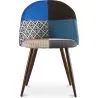 Sedia da pranzo imbottita in patchwork - Stile scandinavo - Pixi image 7