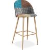 Sgabello Imbottito in Patchwork - Stile Scandinavo - Evelyne  image 7