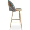 Sgabello Imbottito in Patchwork - Stile Scandinavo - Evelyne  image 7