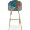 Sgabello Imbottito in Patchwork - Stile Scandinavo - Evelyne  image 7