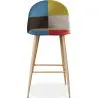 Sgabello Imbottito in Patchwork - Stile Scandinavo - Evelyne image 7