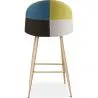 Sgabello Imbottito in Patchwork - Stile Scandinavo - Evelyne image 7