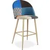 Sgabello Imbottito in Patchwork - Stile Scandinavo - Evelyne image 7