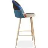 Sgabello Imbottito in Patchwork - Stile Scandinavo - Evelyne image 7