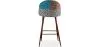 Sgabello Imbottito in Patchwork - Stile Scandinavo - Patty image 7