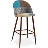 Sgabello Imbottito in Patchwork - Stile Scandinavo - Patty image 7