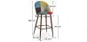 Sgabello Imbottito in Patchwork - Stile Scandinavo - Simona image 7