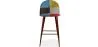 Sgabello Imbottito in Patchwork - Stile Scandinavo - Simona image 7