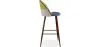 Sgabello Imbottito in Patchwork - Stile Scandinavo - Simona image 7