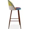 Sgabello Imbottito in Patchwork - Stile Scandinavo - Simona image 7