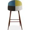 Sgabello Imbottito in Patchwork - Stile Scandinavo - Simona image 7