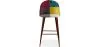 Sgabello Imbottito in Patchwork - Stile Scandinavo - Ray image 7