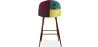 Sgabello Imbottito in Patchwork - Stile Scandinavo - Ray image 7