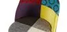 Sgabello Imbottito in Patchwork - Stile Scandinavo - Ray image 7