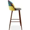 Sgabello Imbottito in Patchwork - Stile Scandinavo - Ray image 7