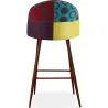 Sgabello Imbottito in Patchwork - Stile Scandinavo - Ray image 7