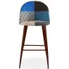 Sgabello Imbottito in Patchwork - Stile Scandinavo - Pixi image 7
