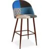 Sgabello Imbottito in Patchwork - Stile Scandinavo - Pixi image 7