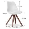 Sedia da pranzo - Stile scandinavo - Denisse image 7